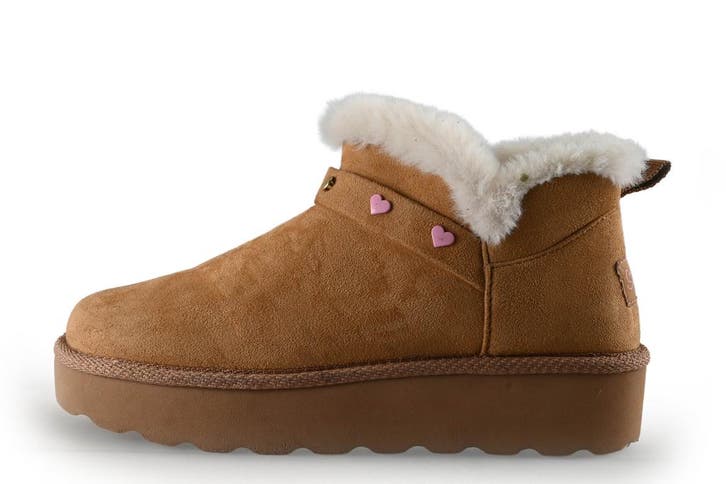 Skechers Enkellaarzen Meisjes in maat 35 Cognac, Kinderen en Baby's, Kinderkleding | Schoenen en Sokken, Jongen of Meisje, Zo goed als nieuw