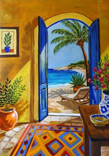 Corina Schroeder - Mediterranean escape XL