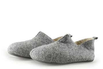 Cypres Pantoffels in maat 39 Grijs, Verzenden, Cypres, Zo goed als nieuw, Pantoffels of Sloffen