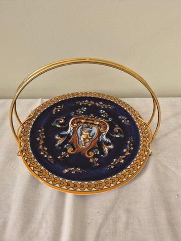 Gien - Schotel - Renaissance - Aardewerk, Antiek en Kunst, Antiek | Glas en Kristal