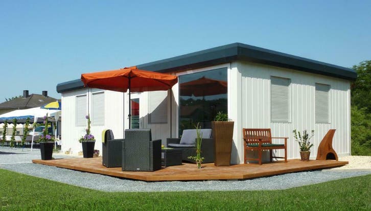NIEW! Prefab Luxe vakantie huisje! Aantrekkelijk uiterlijk!, Doe-het-zelf en Verbouw, Containers