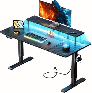 Zit sta bureau - Elektrisch - Verstelbaar - 160x60 cm - Zwar, Huis en Inrichting, Verzenden, Zo goed als nieuw