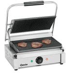 Bartscher Paninigrill 1R | Geribbeld | Grillplaten Gietijzer, Ophalen of Verzenden, Nieuw in verpakking