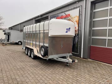 Grote dubbeldeks Ifor Williams | 493x178x213 cm - 3500 kg, Nieuw, Aluminium, Overige typen