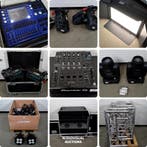 Licht, Geluid en Rigging veiling sluit op Ma 23/03 vanaf 19u, Gebruikt, P.A.