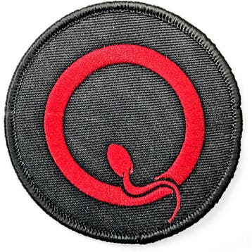Queens of the Stone Age - Q Logo patch officiële merchandise, Ophalen of Verzenden, Nieuw, Kleding