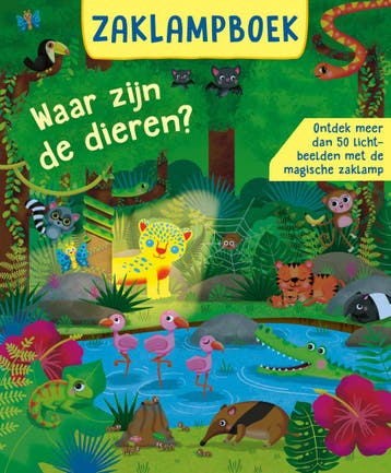 Zaklampboek - Waar zijn de dieren? / Zoekboeken, Verzenden, Gelezen, Rachel McLean