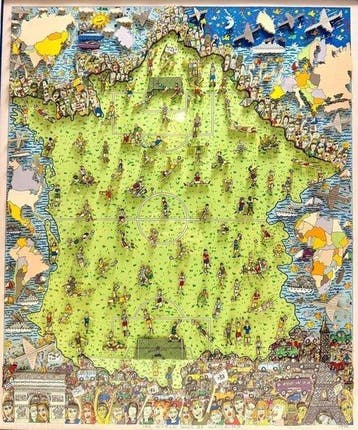 James Rizzi (1950-2011) - The World Will Be Watching