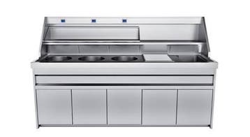 Bakwand Hakto 3 rond 1 vierkant uitschepbak, Nieuw in verpakking
