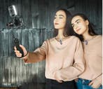 Vlogging Kit RGB LED Draadloze Microfoon Statief Set, Verzenden, Nieuw