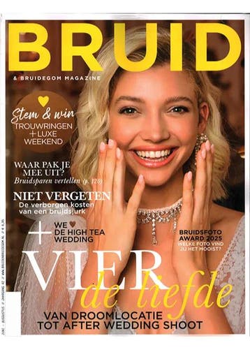 Bruid &amp; Bruidegom abonnement 4 nummers cadeau abonnement, Verzenden, Nieuw, Gossip of Showbizz