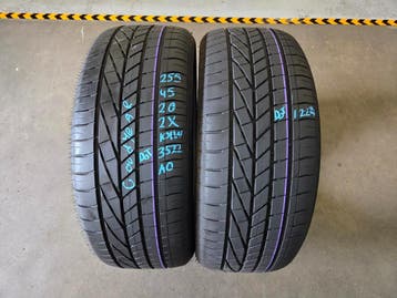 255/45/20 101W AO GOODYEAR ZOMERBANDEN 7,4MM PROFIEL 2X, Ophalen, Gebruikt, 255 mm, Band(en)