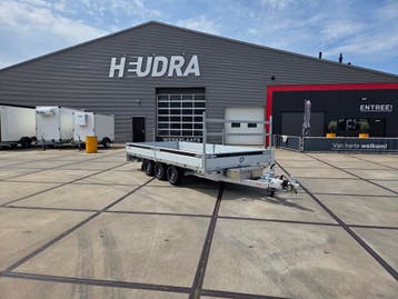 Henra plateauwagen tridemas 3500kg 453x202cm Xpert, Nieuw