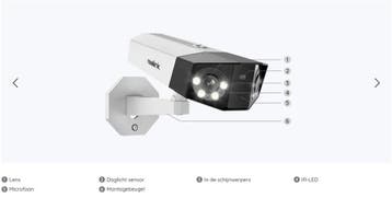 Reolink P730, 4K Dual-lens camera met 180°, Ophalen of Verzenden, Nieuw