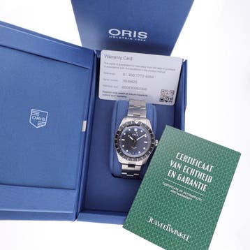 Oris Divers Sixty-Five 12h 5-Days Cal. 400; Automatisch..., Overige merken, Polshorloge, Overige materialen, Ophalen of Verzenden
