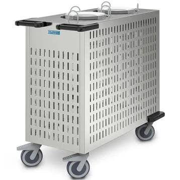 Bordenstapelaar  RVS  Onverwarmd  144 Borden Ø190-260mm..., Verzenden, Nieuw in verpakking