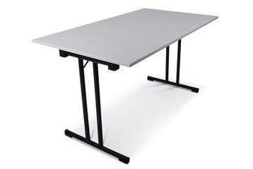 Inklapbare tafel recht | 160x80 | T-frame, Huis en Inrichting, Tafels | Bijzettafels, Ophalen of Verzenden, Nieuw, Kunststof