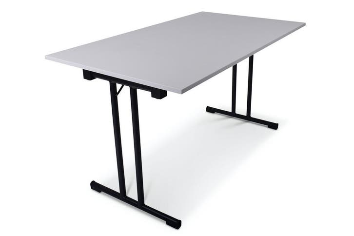 Inklapbare tafel recht | 160x80 | T-frame, Huis en Inrichting, Tafels | Bijzettafels, Nieuw, Kunststof, Ophalen of Verzenden