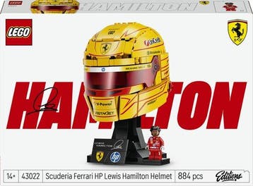LEGO Editions Scuderia Ferrari HP Helm van Lewis Hamilton -, Verzenden, Nieuw