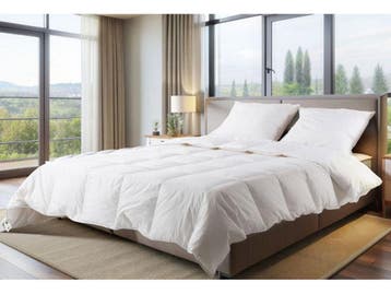 H&Q Luxury Down Duvet - Dekbed - 85% eendendons - 240 x 220, Verzenden, Nieuw