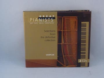 Great Pianists of the 20 th Century( 2 CD), Ophalen of Verzenden, Zo goed als nieuw