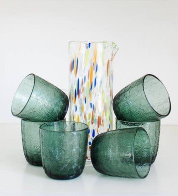 IVV Firenze - Maryana Iskra - Drinkset (7) - Muranoglas -