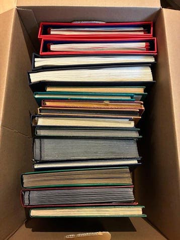 Nederland - 15 albums / stockboeken postzegels, Postzegels en Munten, Gestempeld