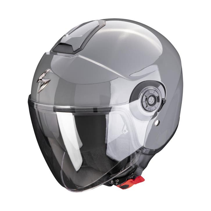 Scorpion Exo-City II Solid Cement Grey Jet Helm, Motoren, Kleding | Motorhelmen, Jethelm, Heren, XXL, Nieuw met kaartje, Overige merken