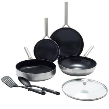 Blue Diamond pannenset - 7-delig | geschikt voor alle, Verzenden, Nieuw