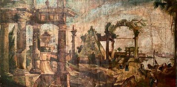 Giovanni Paolo Panini (1691–1765), Navolger van - Capriccio