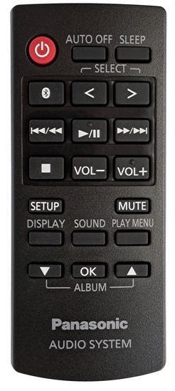 Panasonic N2QAYB001261 afstandsbediening, Audio, Tv en Foto, Afstandsbedieningen, Verzenden
