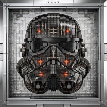 Artxlife - Lego Black Stormtrooper Battle of the Empire, Nieuw