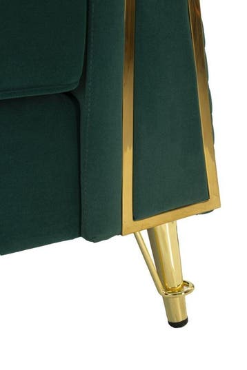 FAUTEUIL EMY GROEN MET KUSSEN CM 104X83X76 - 14282600PV, Huis en Inrichting, Fauteuils, Ophalen of Verzenden, Nieuw