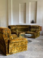 Laauser - Fauteuil (4) - Fluweelstof - Modulair bankstel