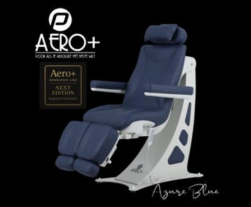 pedicure behandelstoel Aero+ Azure Blauw, Verzenden, Nieuw, Hand- en Voetverzorging