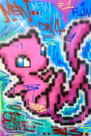 Outside313 - Mew - Pixel Series - Pokémon