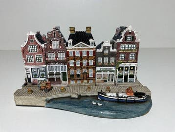 Miniatuurhuis (6) - Amsterdam streets - Amsterdamse, Antiek en Kunst