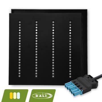LOUVRE LED PANEEL | NOVA ZWART | 60X60CM | 30W | DALI | CCT, Ophalen of Verzenden, Nieuw in verpakking