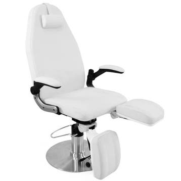 Azzurro 713A Hydraulische Podologiestoel Wit – Draaibaar –, Ophalen of Verzenden, Nieuw