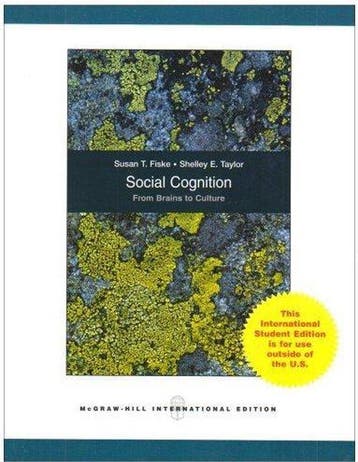 Social Cognition from Brains to Culture 9780071284868, Verzenden, Zo goed als nieuw