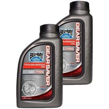 Bel-Ray Aanbieding: 2 X Gear Saver Transmission Oil 75W 1L, Verzenden