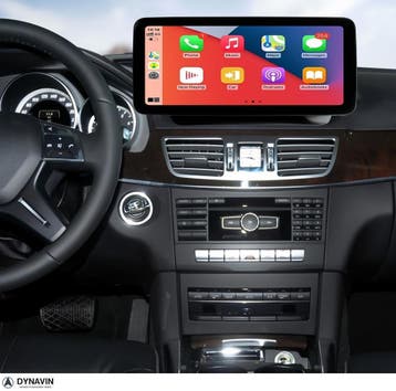 Navigatie Mercedes E klasse w212 android 15 carplay 128GB, Ophalen of Verzenden, Nieuw