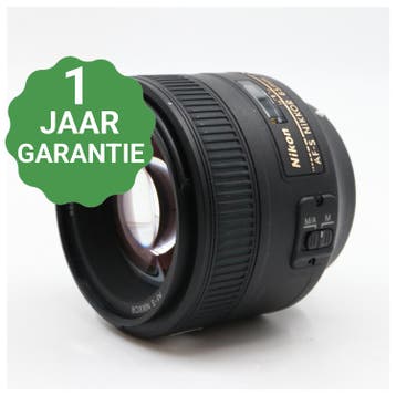 Nikon AF-S 85mm f/1.8G, Verzenden, Gebruikt