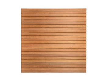 Hardhout Schutting Modern 180 x 180 cm, Nieuw