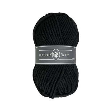Durable Dare 100 gram - 325 Black, Verzenden, Nieuw