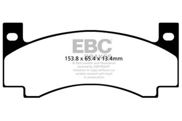 EBC 71-72 Amc Ambassador 4.2 Yellowstuff Front Brake Pads, Ophalen of Verzenden, Nieuw
