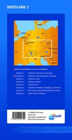 ANWB Wegenkaart Duitsland Zuid/Zwitserland/Oostenr ANWB, Verzenden, Gelezen, ANWB