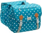 New Looxs Dubbele  Fietstas Joli Double Blue Dots, Verzenden, Nieuw