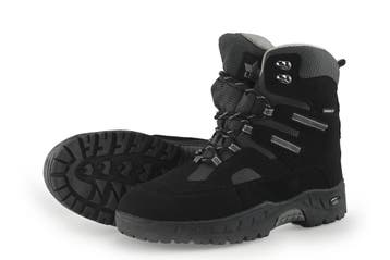 Lico Veterboots in maat 39 Zwart, Verzenden, Zwart, Zo goed als nieuw, Boots
