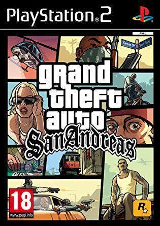 PS2: GTA San Andreas Grand Theft Auto, Spelcomputers en Games, Games | Sony PlayStation 2, Avontuur en Actie, 1 speler, Ophalen of Verzenden